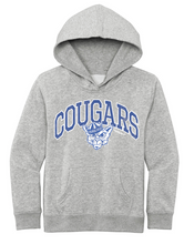 Load image into Gallery viewer, COUGARS ARCH GRAY HOODIE
