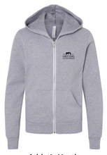 Load image into Gallery viewer, DOH FULL ZIP ATH HTR HOODIE (YOUTH)

