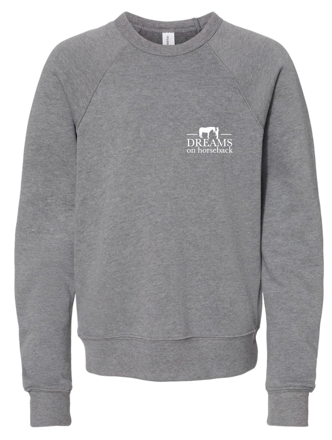 DOH RAGLAN SWEATSHIRT DEEP HTR (YOUTH)