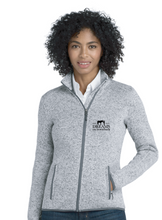 Load image into Gallery viewer, DOH WOMENS FLEECE JACKET GRAY HEATHER
