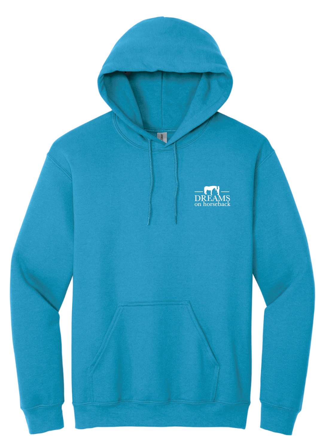 DOH UNISEX GILDAN ADULT HOODIE SAPPHIRE