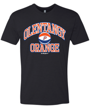 Load image into Gallery viewer, OLEN ORANGE BBALL BLACK TEE
