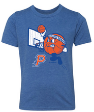 Load image into Gallery viewer, ORANGE CARTOON DUNK BLUE TEE
