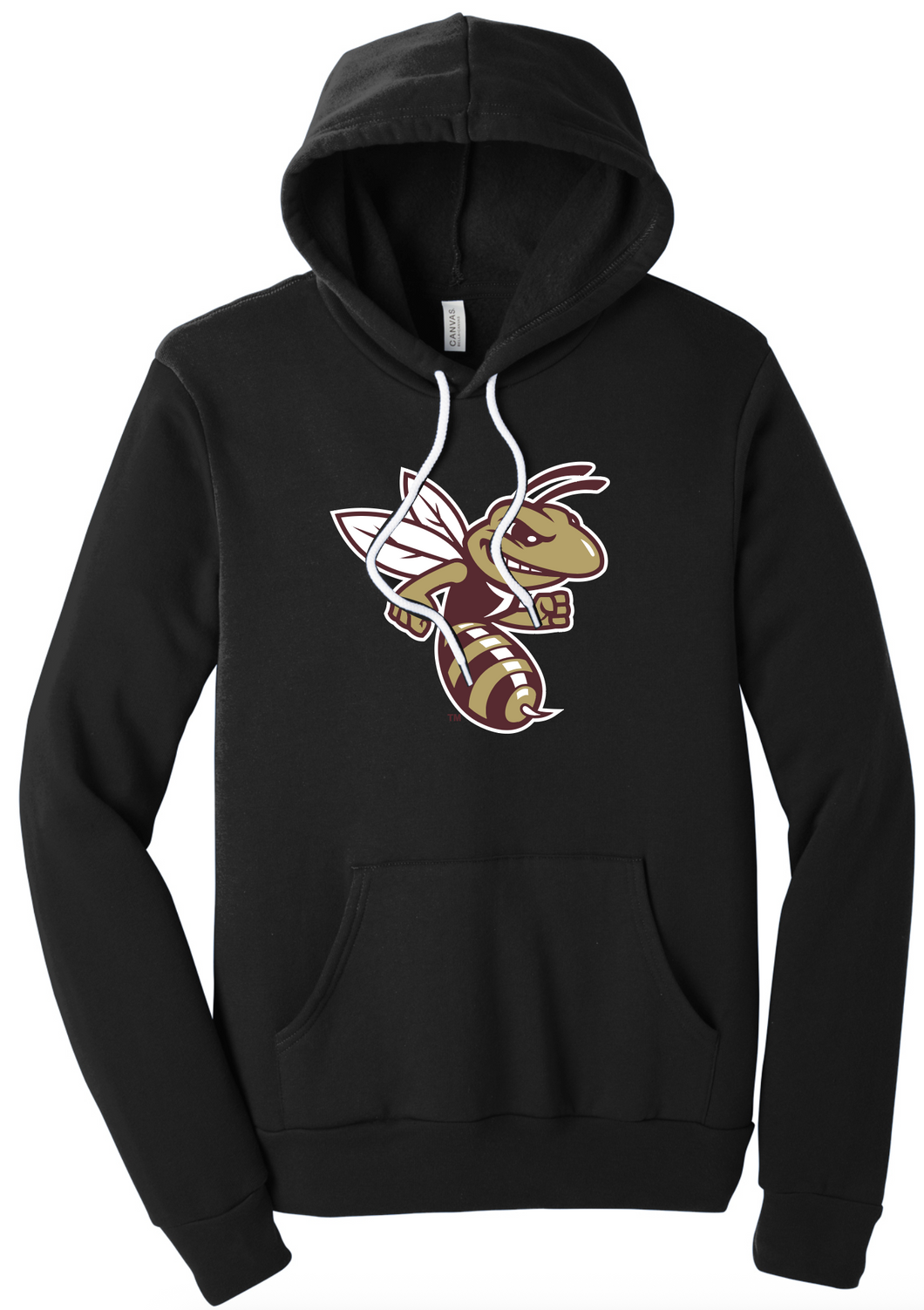 LICKING HEIGHTS HORNETS BLACK HOODIE