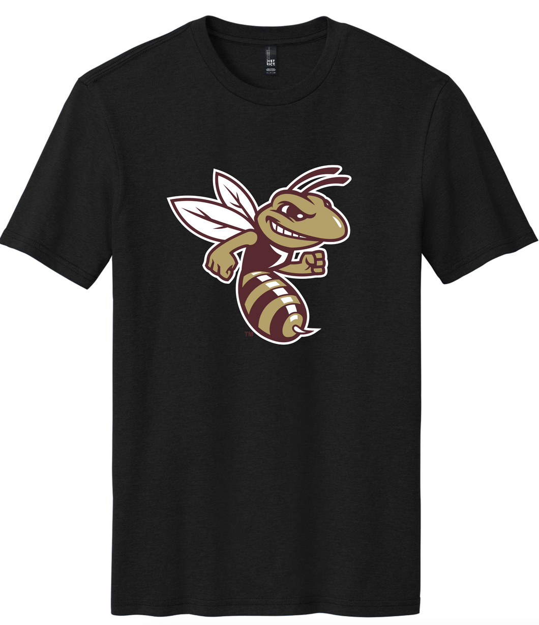 LICKING HEIGHTS HORNETS BLACK TEE