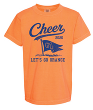 Load image into Gallery viewer, CHEER ORANGE MELON TEE
