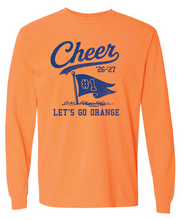 Load image into Gallery viewer, CHEER ORANGE MELON LONG SLEEVE TEE
