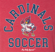 Load image into Gallery viewer, CARDINALS SOCCER RED TEE (SOCCER PREORDER)
