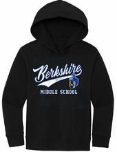 Load image into Gallery viewer, BERKSHIRE SCRIPT BLACK HOODIE
