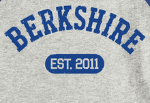 Load image into Gallery viewer, BERKSHIRE HEATHER GREY/BLUE RAGLAN
