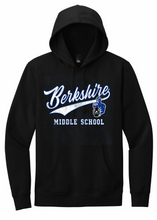 Load image into Gallery viewer, BERKSHIRE SCRIPT BLACK HOODIE

