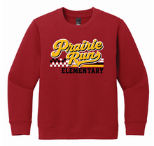 Load image into Gallery viewer, PRAIRIE RUN RED CREW SWEATSHIRT

