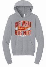 Load image into Gallery viewer, BIG WHAT BIG WHAT GREY HEATHER HOODIE
