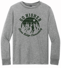 Load image into Gallery viewer, GO HIGHER LIMA RIDGE FOREST GRAY LONG SLEEVE TEE
