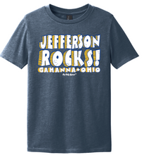 Load image into Gallery viewer, JEFFERSON ROCKS NAVY TEE
