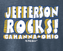 Load image into Gallery viewer, JEFFERSON ROCKS NAVY TEE
