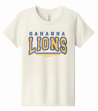Load image into Gallery viewer, JEFFERSON GAHANNA LIONS NATURAL TEE
