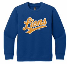 Load image into Gallery viewer, LIONS BLUE CREW SWEATSHIRT (CHAPELFIELD)
