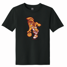 Load image into Gallery viewer, WESTERVILLE NORTH HTR BLACK HOOPS TEE
