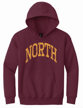 Load image into Gallery viewer, WESTERVILLE NORTH MAROON HOODIE (YOUTH)
