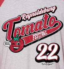 Load image into Gallery viewer, 2022 TOMATO FEST BASEBALL TEE
