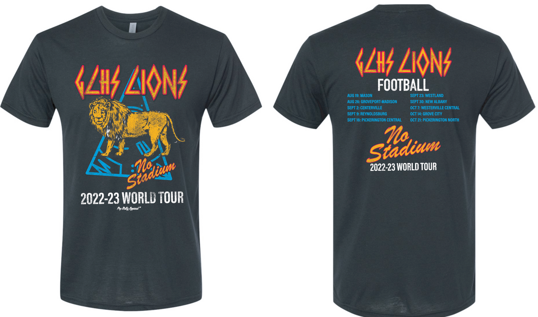 GLHS FOOTBALL WORLD TOUR TEE