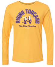 Load image into Gallery viewer, RISING TOUCANS GOLD LONG SLEEVE
