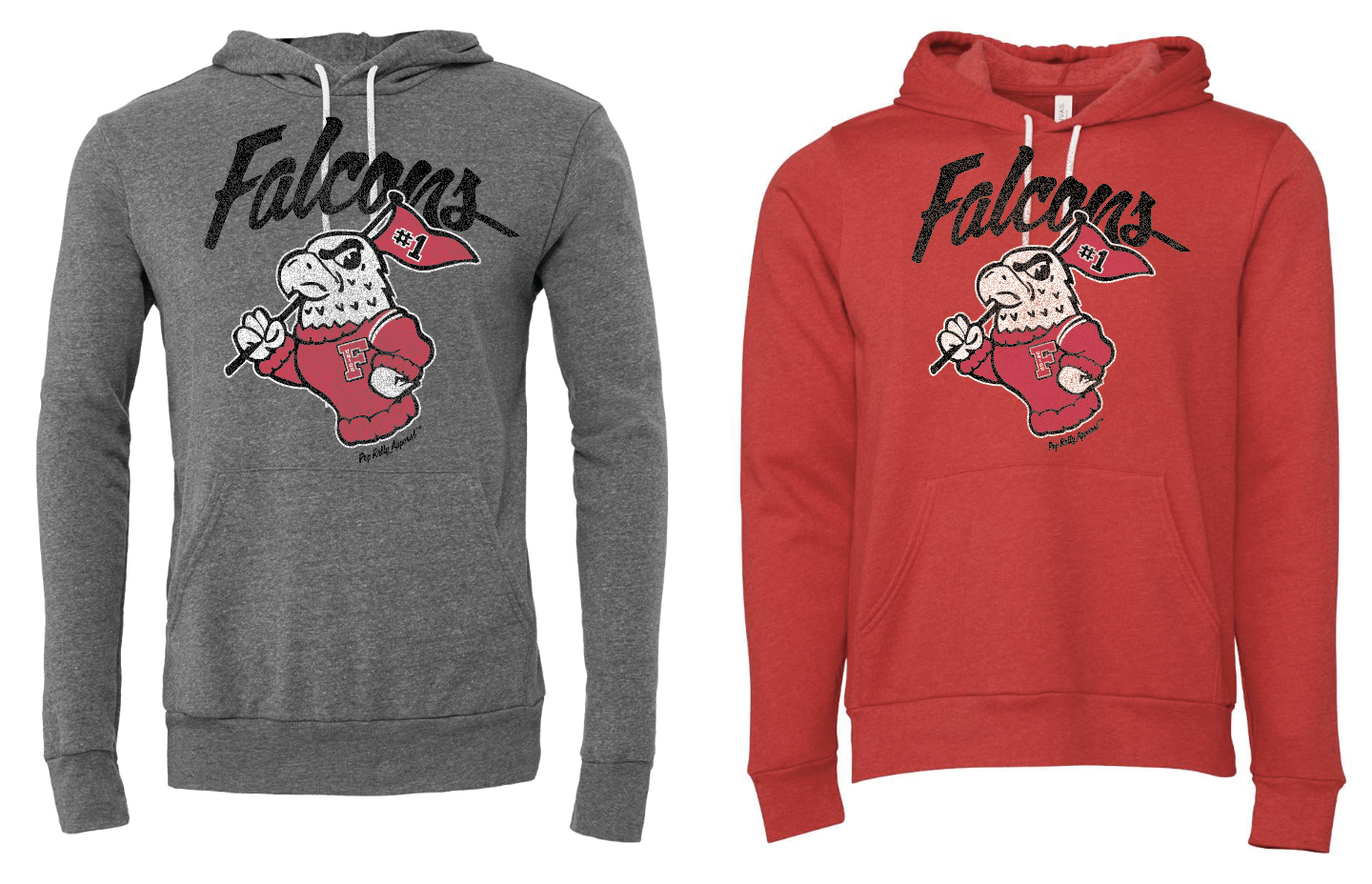 falcons retro hoodie